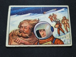 1951 Bowman Jets, Rockets & Spacemen # 64 Fur Men of Genymede (VG) - Picture 1 of 3