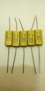 5 x Vintage Mullard 0.068uf 68nf 400v 10% Capacitors C281. NOS. Free UK Post - Picture 1 of 2