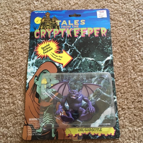 Vintage Takes From The CRYPTKEEPER- GARGOYLE Action Figure Mint On Card Cover