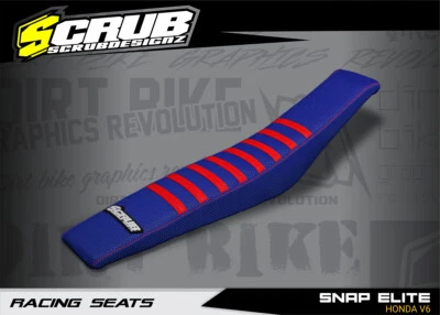 Seat Cover Honda CRF450X 2005-2018 CRF450R 2005-2008 Gripper Scrub Designz - Image 1 of 4