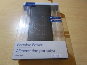 Insignia 8000mAh Portable Power Bank NS-MB8002 - Black - Picture 1 of 2