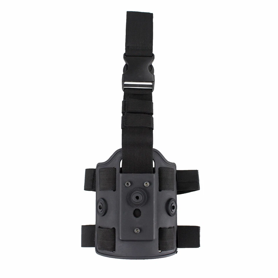Tactical Drop Leg Holster Left/Right Handed Rotary Holster Leg Panel OWB Holster - Image 1 of 4
