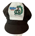 Busch Gardens Loch Ness Monster Newsboy Cap Vintage Hat Extremely Rare Amusement