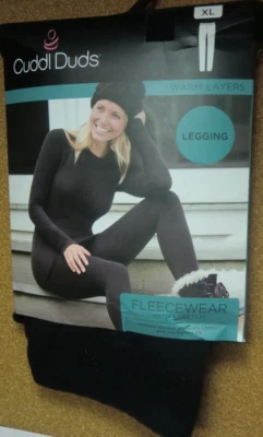 Ropa suave para mujer Cuddl Duds con leggings elásticos Foto 1 de 3