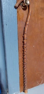 Steampunk! Thorny Wood Walking Stick with Hook Handle Old Spikey Folk Art Cane - Picture 1 of 4