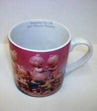 1995 Precious Moments Oversize Coffee Soup Cup Mug - Freindship Fills Life