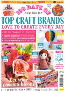 100 DAYS OF TOP CRAFT BRANDS MAGAZINE - LOVE TO CREATE EVERYDAY | ISSUE 06 - Picture 1 of 1