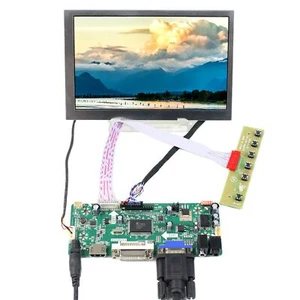 Carte pilote LCD 400nit 800x480 7" LCD G070VW01 V0 M.NT68676 HD DVI VGA - Photo 1/5