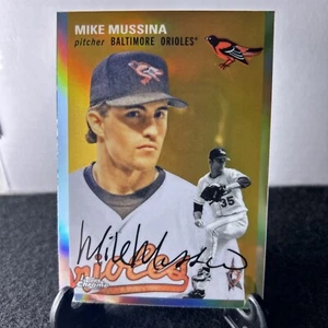 2023 Topps Chrome Platinum Anniversary #497 Mike Mussina Refractor - Picture 1 of 2