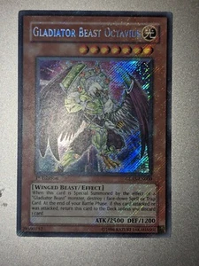 Gladiator Beast Octavius GLAS-EN000 1st ed Secret Rare LP/VLP - Picture 1 of 2