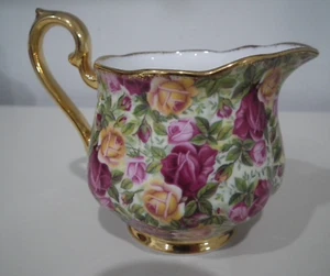 ROYAL ALBERT OLD COUNTRY ROSES CHINTZ COLLECTION SAHNEKÄNNCHEN 8 Unzen - Bild 1 von 8