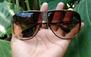 Gafas de sol clásicas marrones vintage Dita Cascias DRX 2065 - Imagen 1 de 8