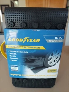 NEW Goodyear Emergency Traction Mats Snow Or Mud Brand New, 36” X 7” Set Of Two - Picture 1 of 1