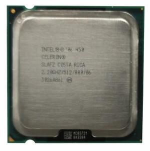 CPU Intel Celeron 450 2,2 GHz 775 Sockel Prozessor Tray / SLAFZ