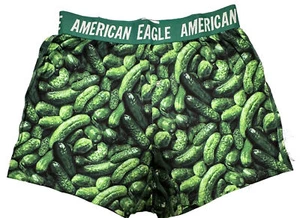 Men’s 1 American Eagle  Green Cucumber Boxer Brief  size: M/M 32-34 AE4 - Bild 1 von 8