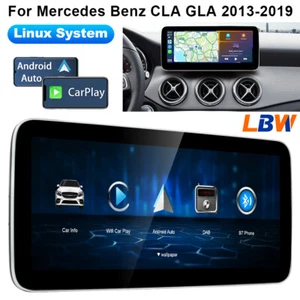 10.25'' Car Multimedia Screen Carplay Nav Wifi Linux For Benz GLA X156 2015-2019 - Foto 1 di 12