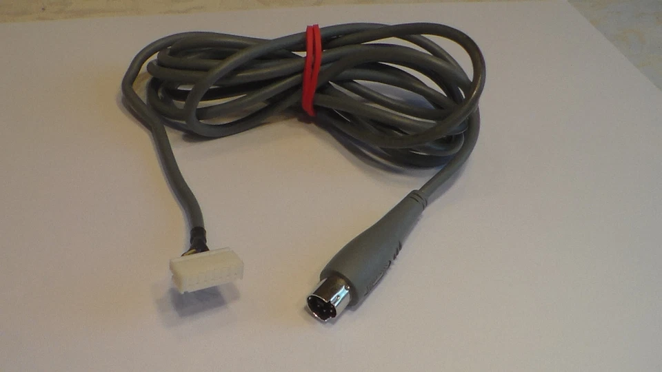 PC Diodenkabel 6 polig Diodenstecker auf Anschluß Steckerleiste 2 m lang grau - Bild 1 von 1