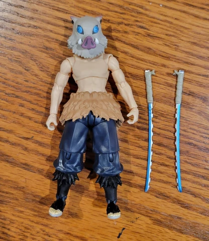 Bandai Ultimate Legends~Demon Slayer~Inosuke Hashibira 5"Action Figure Cover
