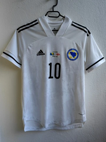 Gojak #10 Bosnia Georgia Jersey Adidas Football Trikot MW Shirt M Soccer Bosna Cover