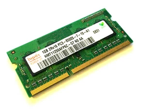 Memoria ram SoDimm So-Dimm Hynix HMT112S6AFP6C 1GB 1G PC3-8500S DDR3-1066 - Foto 1 di 1