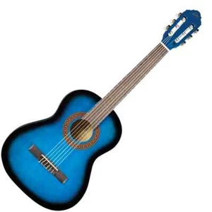 EKO CS-10 blue burst chitarra classica guitar in betulla 4/4 per principianti - Picture 1 of 5
