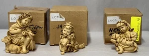 3 CHILDREN OF ARCADIA FIGURINES Pre-Production # 3/12 - RARE BY DAVID LAWRENCE - Picture 1 of 11