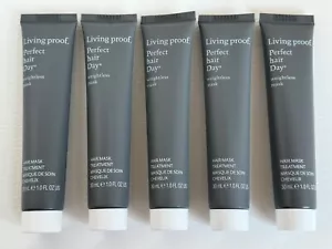 5 X Living Proof Perfect Hair Day Weightless Hair Mask Treatment 1 oz EACH LOT 5 - Picture 1 of 2