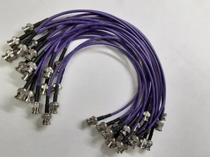 Paquete de 25 cables de video Belden 1855A HD-SDI Mini RG59 4,5 GHZ BNC macho/BNC macho 2 pies - Imagen 1 de 3