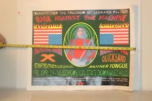 RAGE AGAINST THE MACHINE BEASTIE BOYS POSTER CONCERTO VENERDÌ 29 APRILE 1994 USA - Foto 1 di 4