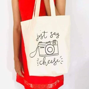 Tote Bag Canvas Women Handbags Cotton Handmade Shopping Bag Seasonal Gift - Picture 1 of 1