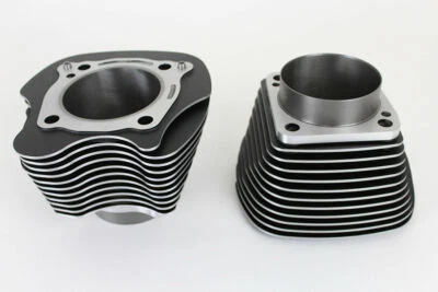 M8 Big Bore 黑色气缸套装适用于 Harley Davidson V-Twin 出品 — 第 1/2 张图片
