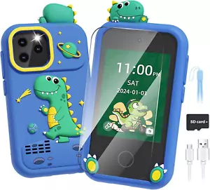 Smart Phone for Kids Toys Age 4-6, Christmas Birthday Gifts Dinosaur Toddler Toy - Picture 1 of 7
