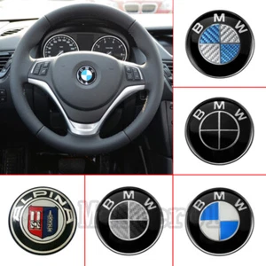Adhesivo insignia volante coche 45 mm para X1 X3 X5 X6 F30 F20 F10 E46 E90 E39 - Imagen 1 de 23
