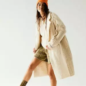 Free People One Fp Wonder Cardi-XS/S-$ 268 UNVERBINDLICHE Preisempfehlung des Herstellers A610 - Bild 1 von 5