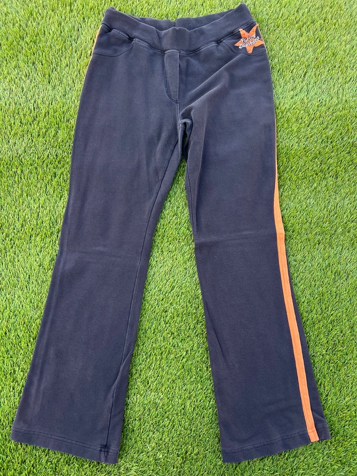 Vintage Y2K Harley Davidson Motorcycles Women's Girls Sweatpants Joggers Pants - Imagem 1 de 4