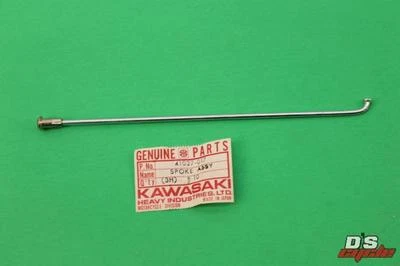NOS Kawasaki Inner Spoke Assy (1) F2 F21M 1971 PART# 41027-017 / F21450-9131 - Image 1 of 4