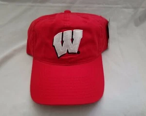 Rote NCAA Wisconsin Badgers 3D bestickte Mütze - Bild 1 von 2