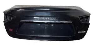 2014-2019 MASERATI GHIBLI SQ4 REAR TAILGATE TRUNK LID SHELL PANEL BLACK OEM - Picture 1 of 12