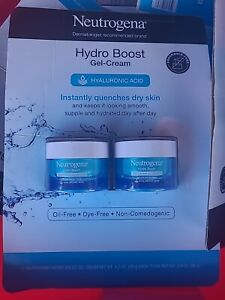 Neutrogena Hydro Boost Gel- Cream Extra - Dry -  2- pack - 1.7 oz each