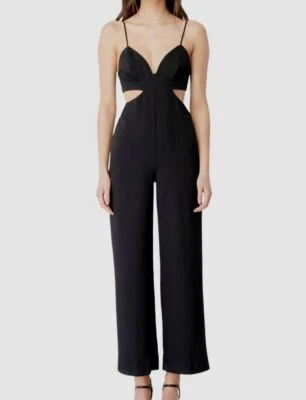 Mono para mujer Bardot negro sin mangas talla grande $139 Foto 1 de 4