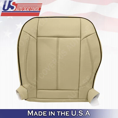 2006-2010 For Hummer H3 Driver Bottom Leather Seat Cover Cashmere TAN - Image 1 of 4
