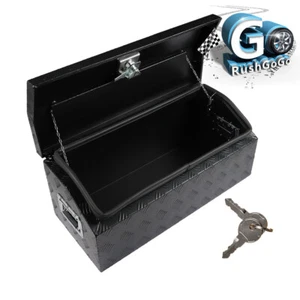 30" × 13'' × 13" Black Aluminum Truck Tool Box w/Lock Keys For Pickup Trailer - Picture 1 of 10