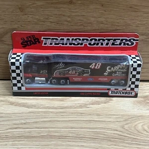 1993 Matchbox Transporters Super Star Series 1:87 #48 Sterling Marlin - Picture 1 of 6