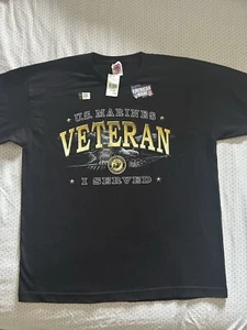 U.S. Marines Veteran T-Shirt - Men’s XL - Picture 1 of 1