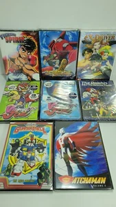 8 Anime Dvd Brand New Sealed Lot Viewtiful Joe, Gatchaman, Fighting Spirit - Picture 1 of 9
