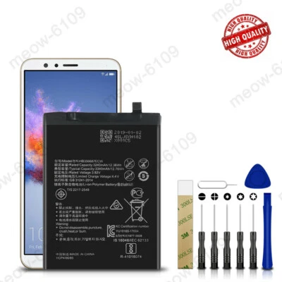Batería de repuesto doble SIM HB356687ECW para Huawei Mate SE Honor 7X Nova 2 Plus Foto 1 de 4