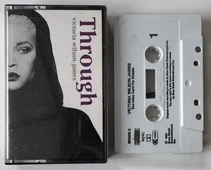 Victoria Wilson-James Through UK 2-Track Cassette Single 1991 - Picture 1 of 11
