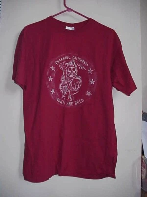 SONS OF ANARCHY CHARMINC CALAFORNIA T SHIRT MENS SIZE LARGE - Image 1 of 4