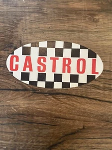 CASTROL Motoröl Original Vintage 1960er Rennaufkleber/Aufkleber geprüft selten 6"" - Bild 1 von 3