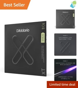 Revolutionary Banjo Strings - Stainless Steel, Enhanced Break Resistance, Light - Picture 1 of 8